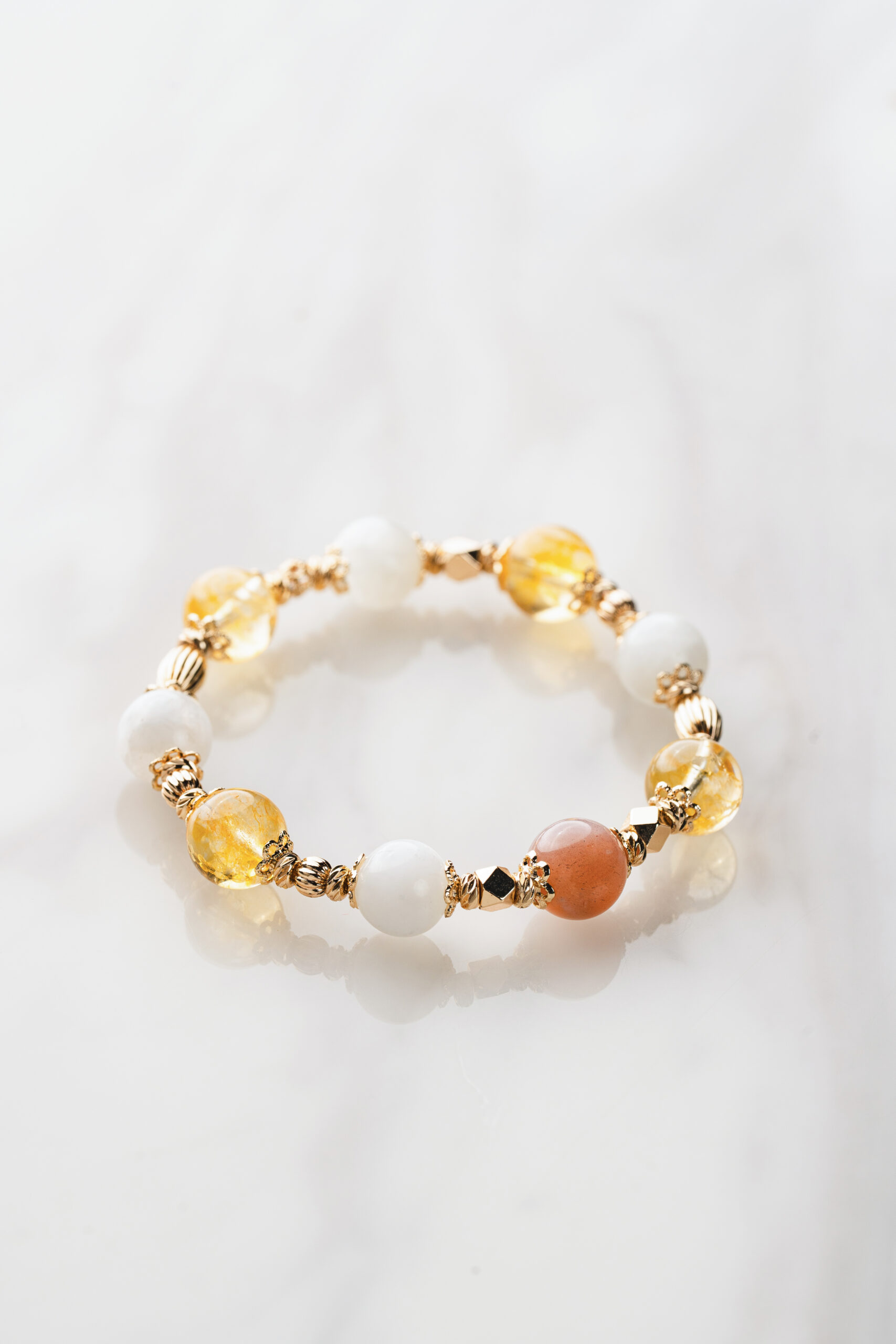 NO_03137-2 豐盛之光|太陽石 x 黃水晶 x 藍月光:圖片 1